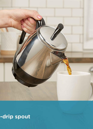 Farberware 12-Cup Stainless Steel Coffee Percolator, Automatic Keep Warm