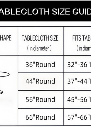 Round Vinyl Fitted Tablecloth with Flannel Backing Elastic Edge Design Table Cover Waterproof Oil Proof PVC Table Cloth Stain Resistant Best for 45 inch 56 inch Round