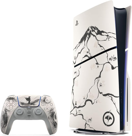 PlayStation®5 Console - Ghost of YoteiTM Black Limited Edition Bundle
