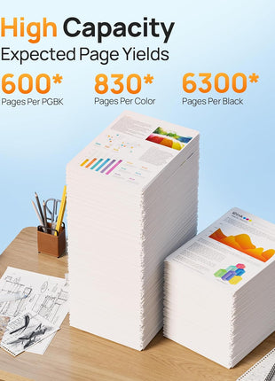 E-Z Ink Compatible Tr8620a Ink Cartridge Replacement for Canon PGI-280XXL CLI-281XXL 280 XXL 281 XXL Compatible with TR8520 TR8620a TR8620 TS702a TS9520 TS9521C TR8520 TS6220 TS6320 TS8220 (5 Pack)
