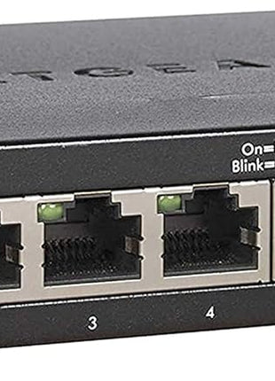 NETGEAR 8-Port Gigabit Ethernet Unmanaged Essentials Switch (GS308) - Home Network Hub, Office Ethernet Splitter, Plug-and-Play, Silent Operation, Desktop or Wall Mount