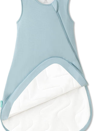 PurComfy Supersoft Sleep Sack 1.0 TOG, Premium Bamboo Viscose Baby Sleeping Bag 2-Way Zipper Sleep Sack Baby Wearable Blanket