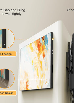 Digital Signage Display 40 inch Wall Mount Digital Menu Board for Restaurants and Stores Advertising Screen 1000 nits Ultra-High Brightness 4K UHD Free Web Content Editor Android 4GB + 32GB