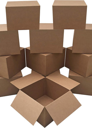 uBoxes Large Moving Boxes 20 inch x 20 inch x 15 inch (Pack of 12)