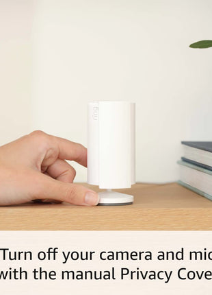 Ring Indoor Cam, Home or business security in 1080p HD video, Black