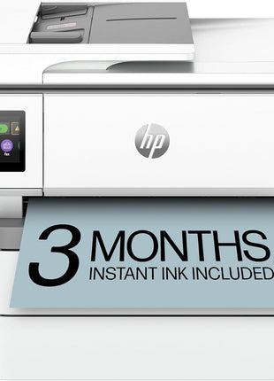 HP OfficeJet Pro 9730e Wide Format Wireless All-in-One Color Inkjet Printer, Print, scan, Copy, ADF, Duplex Printing Best-for-Office, 3 Month Instant Ink Trial Included, AI-Enabled (537P6A)