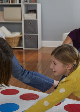 Hasbro Twister Party Classic Board Game for 2 or More Players,Indoor and Outdoor Game for Kids 6 and Up,Packaging May Vary
