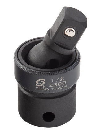 SUNEX TOOLS 2300, 1/2 inch Drive, Universal Impact Joint, Cr-Mo Steel, Radius Corner Design, Flexible, Meets ANSI Standards