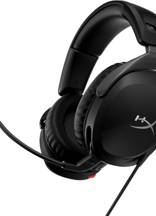 HyperX Cloud Stinger 2 – Gaming Headset, DTS Headphone:X Spatial Audio, Lightweight Over-Ear Headset with mic, Swivel-to-Mute Function, 50mm Drivers, PC Compatible, Black
