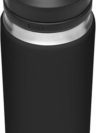 YETI Rambler 26 oz Bottle, Vacuum Insulated, Stainless Steel with Chug Cap, Black