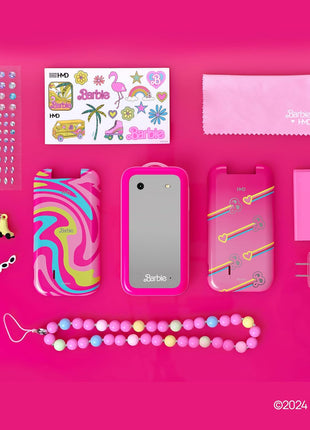 HMD Barbie | Flip | Unlocked | KaiOS | Power Pink | US Version