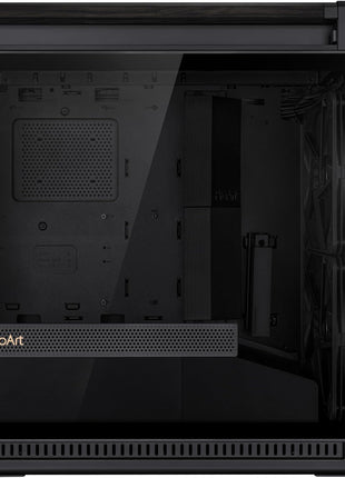 ASUS ProArt PA602 Wood Edition E-ATX PC Case with Tempered Glass,Front Panel IR dust Indicator, Power Lock Latch, 440 mm GPU Support, 420 mm Radiator & 3 Pre-Installed Fans, 2 Year Warranty