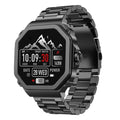 TIMEX Smart Nova 1.43 inch(3.6cm) AMOLED Display with Functional Crown, Stainless Steel Bracelet and BT Calling Smartwatch for Unisex - TWTXW1003T