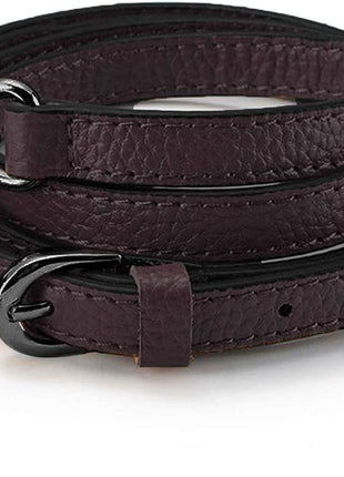 LIVE UP Full Grain Purse Strap Genuine Leather Replacement for Cross Body Bag Handbags