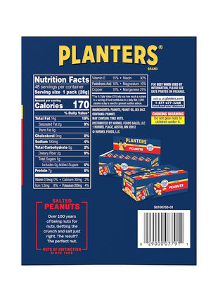 Planters Salted Peanuts (48 1-ounce packs)