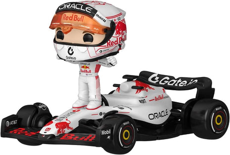 Funko Pop! Ride Super Deluxe: Red Bull - Max Verstappen | White, Red Bull Racing, Collectable Vinyl Figure, Gift Idea, Official Merchandise, Toys for Kids & Adults, Sports Fans