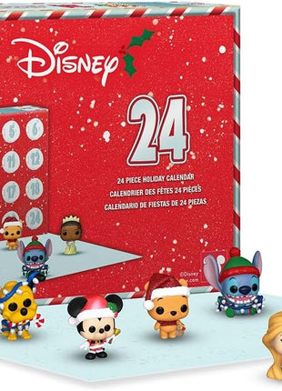 Funko Pocket POP! Countdown Calendar: Disney | Official Merch - Advent Calendar with 24 Days of Mystery Mini Figures - Christmas Countdown Gift for Fans