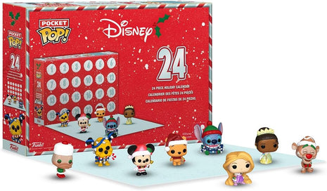 Funko Pocket POP! Countdown Calendar: Disney | Official Merch - Advent Calendar with 24 Days of Mystery Mini Figures - Christmas Countdown Gift for Fans