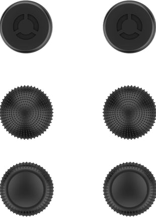 Lenovo Legion Go Joystick Caps - Eclipse Black Replacement Thumb Grips for Enhanced Gaming Precision Compatible with Nintendo Switch, PS5, Xbox Controllers Enhanced Comfort & Grip