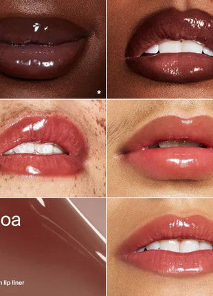 HAUS LABS BY LADY GAGA PHD HYBRID LIP GLAZE - Cocoa (Taupe Brown) + ENTEL Aloe vera Sheet Masque (BONUS)