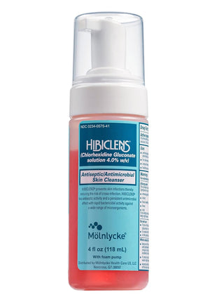 Hibiclens Antiseptic/Antimicrobial Skin Cleanser 4 oz. NonSterile Pump Bottle 1 Each 57541