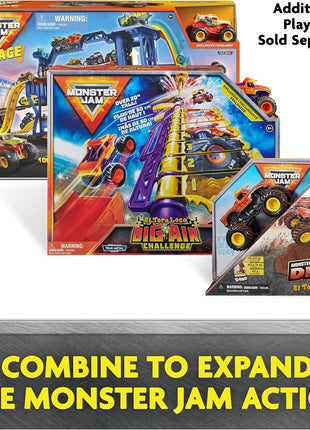 Monster Jam, Mystery Mudders 2-Pack Monster Trucks, Official 1:64 Die-Cast Vehicles, Wash to Reveal (Styles Will Vary), Kids Toys for Boys 3 and Up