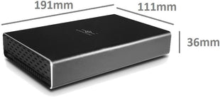 VANTEC NST-371C31-BK USB 3.1 GEN 2 Type-C 3.5 in. SATA HDD and SSD Enclosure