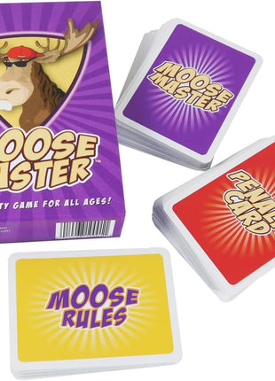 Moose Master - Laugh Until You Cry Fun - Your Cheeks Will Hurt from Smiling and Laughing so Hard - for Fun People Looking for A Hilarious Night in a Box