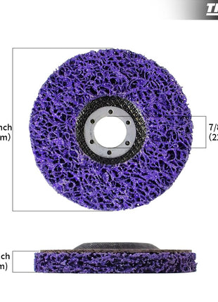 4-1/2" x 7/8" Strip Disc 5Pk Rust & Paint Removal for Angle Grinder