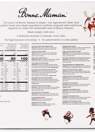 Bonne Maman 2025 Limited Run Edition Advent Calendar, 24 Mini Spreads