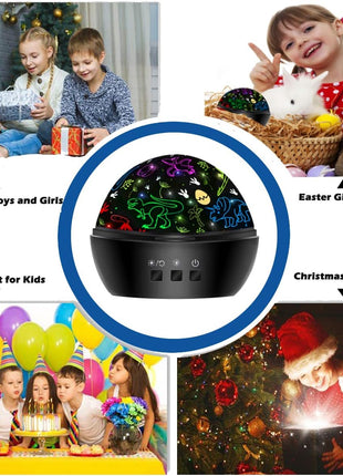 Dinosaur Night Light Toys for 3-8 Year Old Boys,2 in 1 Dino Projection for 2-10 Year Kids,Boys Girls Gifts,Suitable for Chirstmas Xmax Easter Birthday
