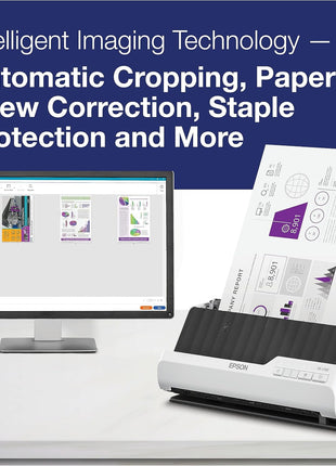 Epson DS-C330 Duplex Compact Desktop Document Scanner with Auto Doc Feeder (ADF)