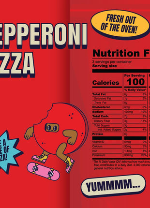 Louisville Jerky Co. Pepperoni Pizza Vegan Jerky, 3 oz, 1-Pack | Gluten-Free, Non-GMO, Plant-Based Protein Snack, Vegetarian Jerky, Pepperoni Pizza Flavor, Ready-to-Eat, Chewy Texture