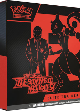 Pokemon TCG: Scarlet & Violet - Destined Rivals Elite Trainer Box - 9 Packs, Accessories, Promo