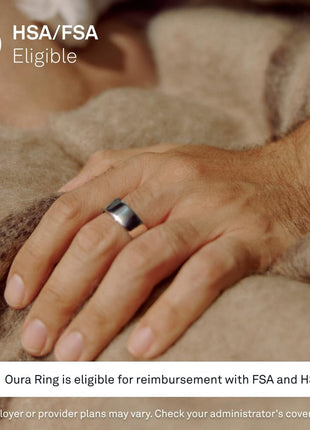 OURA Ring 4 Smart Ring - Silver - Size 7