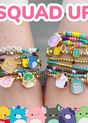 Original Squishmallows Bracelet Design Set, Cute & Friendship Bracelet Kit, Jewelry Making Kit, Charm Bracelet Making Kit, Beading & Jewelry Making, Friendship Bracelet Making Kit