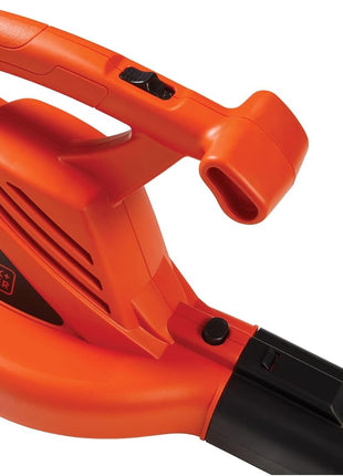BLACK+DECKER Electric Leaf Blower, Handheld Blowers for Lawn Care, Lightweight, 180 MPH 180 CFM, 7-Amp, Corded (LB700)