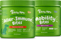 Allergy Immune Soft Chews + Hemp Seed for Dogs - with Curcumin + Glucosamine for Dogs with Hemp - Hip & Joint Dog Supplement with Chondroitin