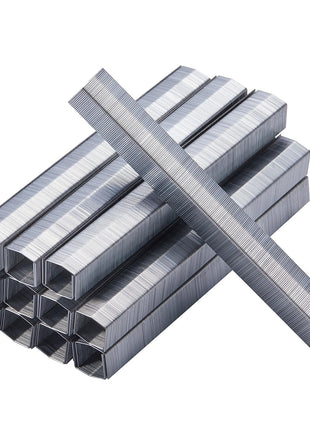 Bostitch Office B8 PowerCrown Staples, 0.375 Inch Leg, 45 Sheet Capacity, 5,000 Per Box (STCR21153/8), Silver
