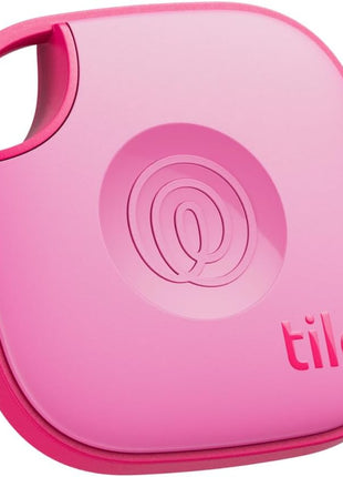 Life360 Tile - Bluetooth Tracker, Keys Finder and Item Locator for Keys, Bags and More. Phone Finder. Both iOS and Android Compatible. 1-Pack (Pink Punch)