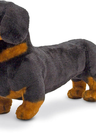 Melissa & Doug Giant Dachshund - Lifelike Stuffed Animal Dog Large