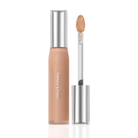 HAUS LABS BY LADY GAGA Triclone Skin Tech Hydrating + De-puffing Concealer with Fermented Arnica 20 Light Medium Peach