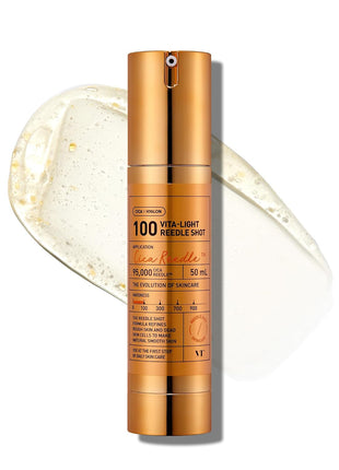 VT COSMETICS Vita-Light Reedle Shot 100 Serum, 1.69 fl oz (50ml)