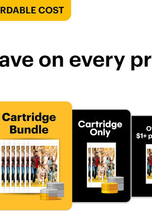 KODAK Dock Plus 4PASS Instant Photo Printer, 4x6 inches, 90 Sheets Bundle