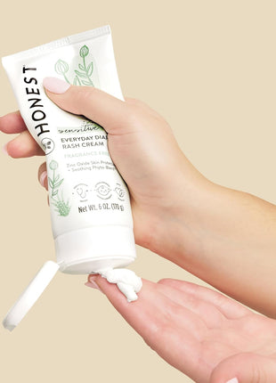 The Honest Company Diaper Rash Cream, Hypoallergenic, Cruelty-Free, 2.5 oz