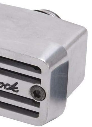 Edelbrock 4204 Elite Series Push-In Rectangular Breather, Aluminum