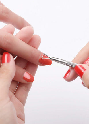 YINYIN Cuticle Trimmer with Cuticle Pusher and Cutter, Professional Stainless Steel Nippers, Cutter Clippers, Cuticle Remover, Pedicure Manicure Tools for Fingernails and Toenails, Sliver