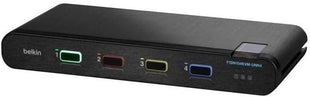 Belkin Universal 2nd Gen Secure KVM Switch, 4-Port Single Head No CAC