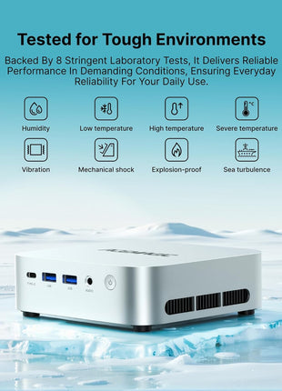 ACEMAGIC Mini PC 4300U -Beat 3500U/3300U/N150/N95, 16GB DDR4 256GB SSD Mini Computers, 28W MAX Small Desktop 4K Triple Display/WiFi/VESA for Home Office Business Education, Preinstalled WIN11 Pro