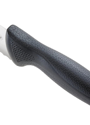 Mercer Culinary M23210 Millennia Black Handle, 10 Inch Wide Wavy Edge, Bread Knife